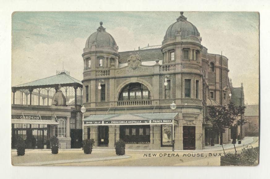 Buxton Opera House postcard